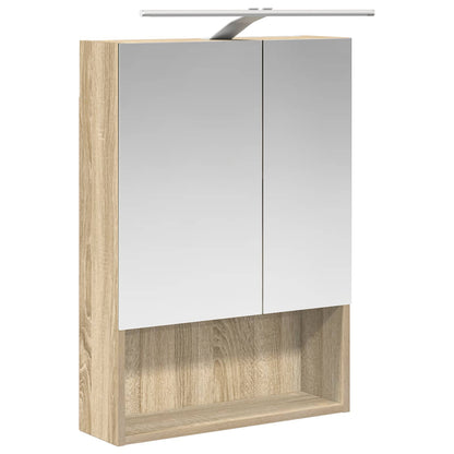 Bathroom Cabinet Set 5 pcs Sonoma Oak 50 x 14.5 x 70 cm