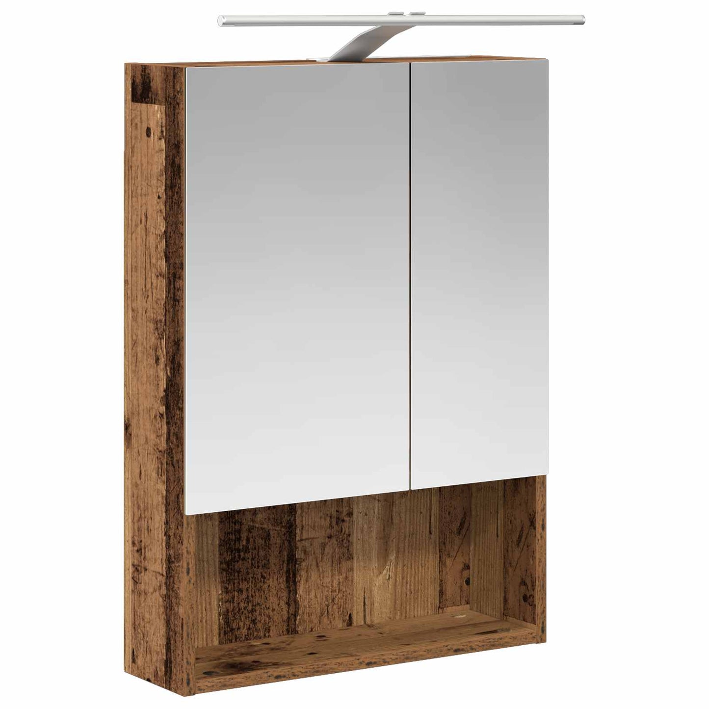 Bathroom Cabinet Set 5 pcs Old Wood 50 x 14.5 x 70 cm