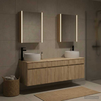 Bathroom Cabinet Set 5 pcs Sonoma Oak Engineered Wood