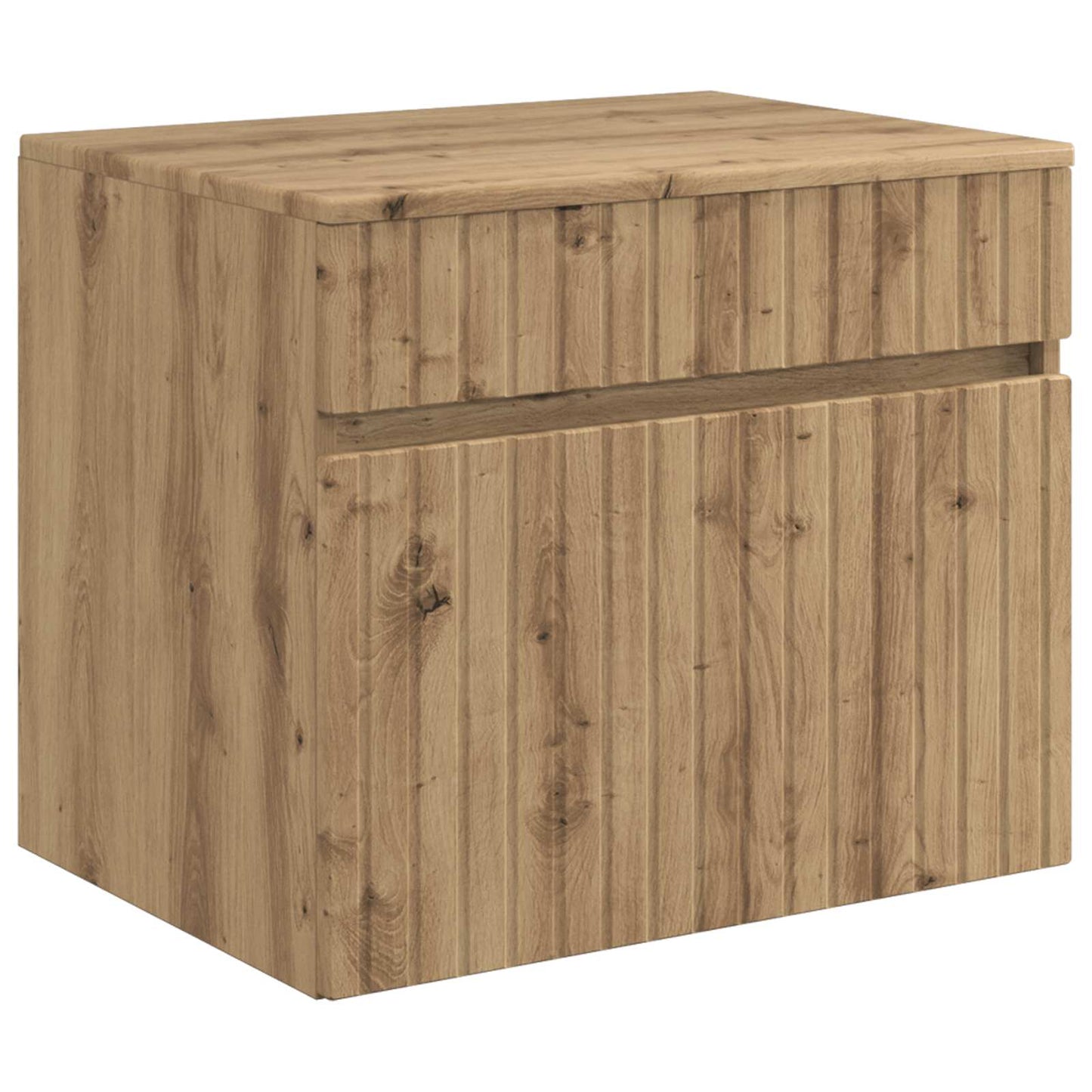 Bathroom Cabinet Set 4 pcs Artisan Oak Engineered Wood