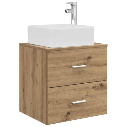 Bathroom Furniture Set 4 pcs Artisan Oak