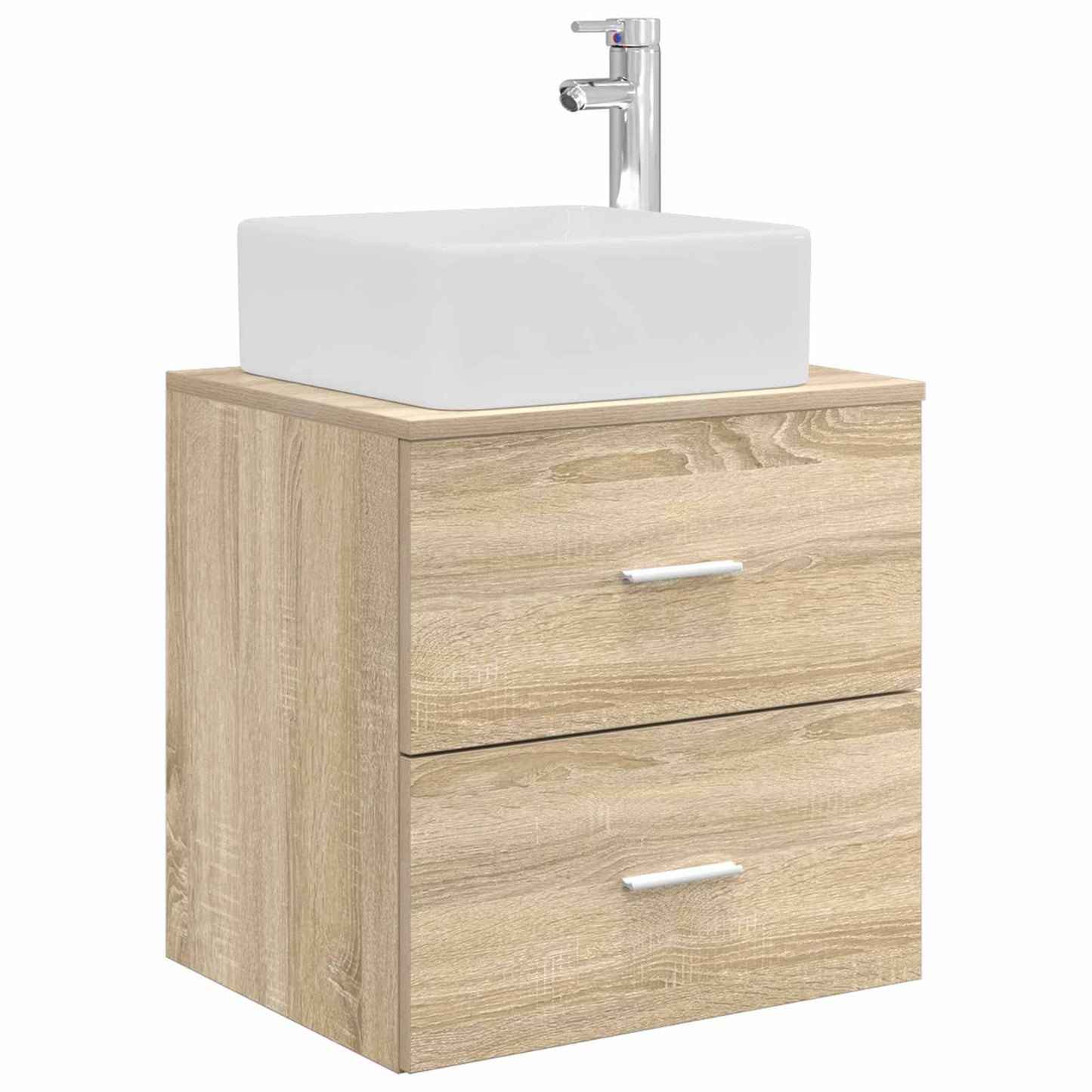 Bathroom Furniture Set 5 pcs Sonoma Oak