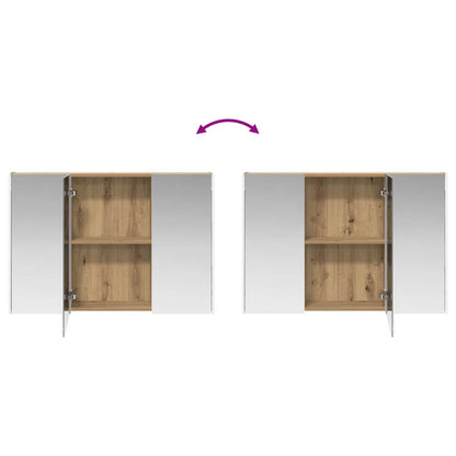 Bathroom Furniture Set 4 pcs Artisan Oak