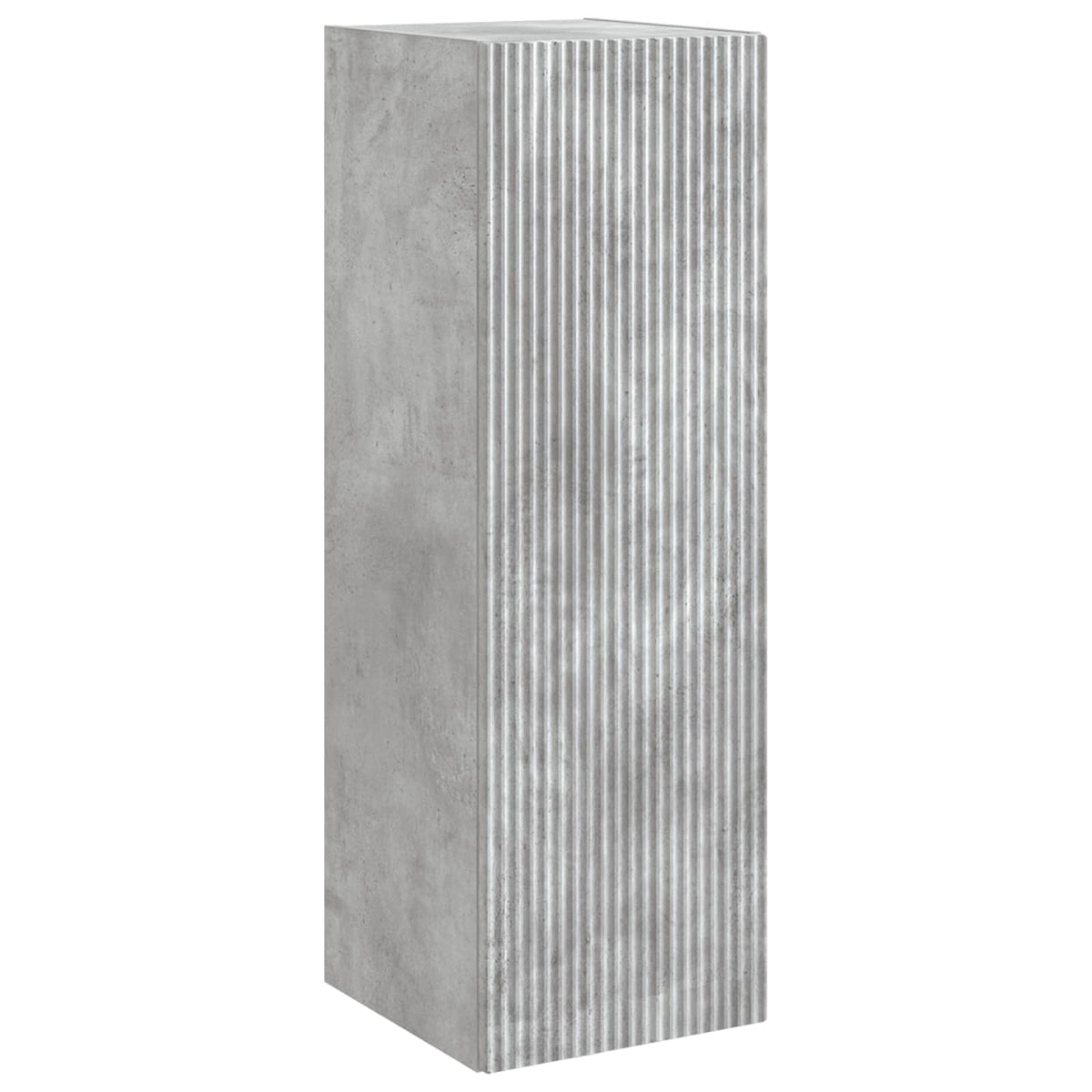 Bathroom Furniture Set 6 pcs Concrete Grey