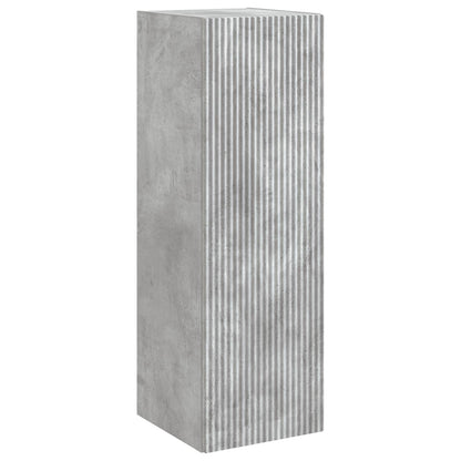 Bathroom Furniture Set 6 pcs Concrete Grey