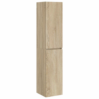 Bathroom Furniture Set 5 pcs Sonoma Oak
