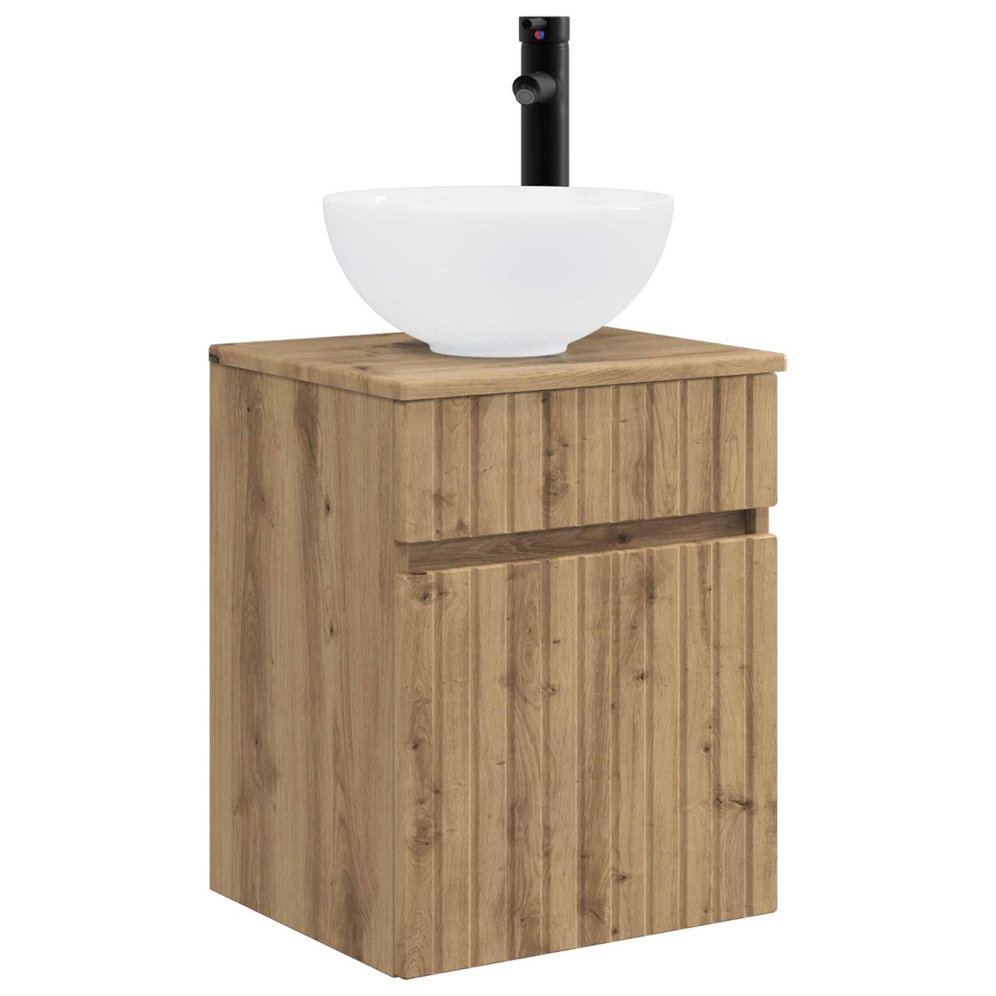 Bathroom Cabinet Set 5 pcs Artisan Oak 40 x 10.5 x 60.5 cm
