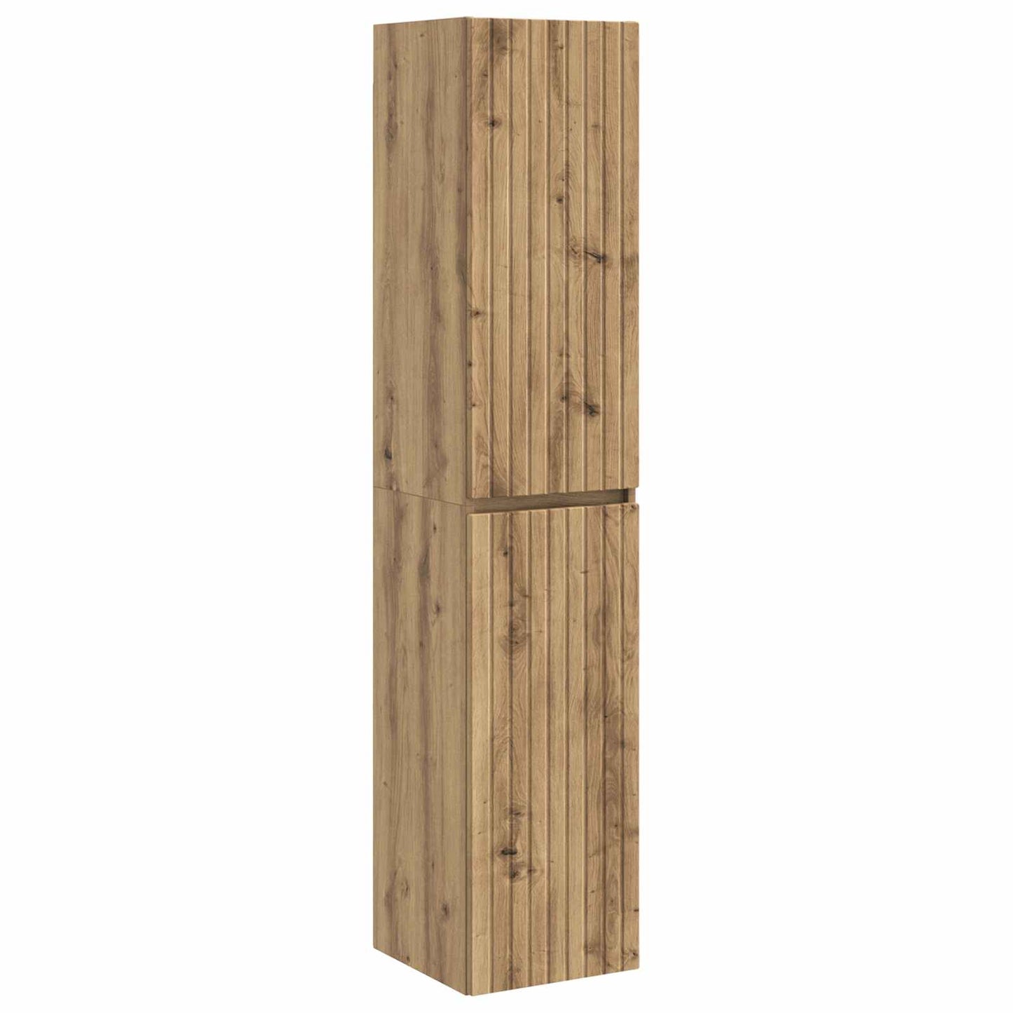 Bathroom Cabinet Set 5 pcs Artisan Oak 40 x 10.5 x 60.5 cm
