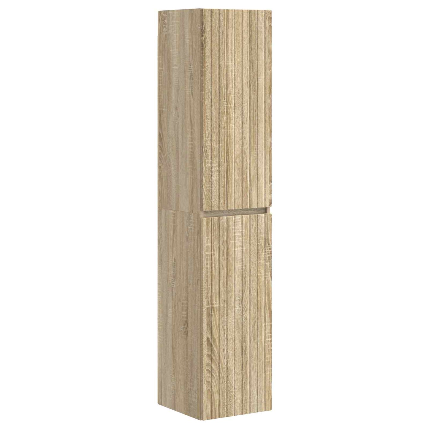 Bathroom Cabinet Set 5 pcs Sonoma Oak 43 x 16 x 62.5 cm
