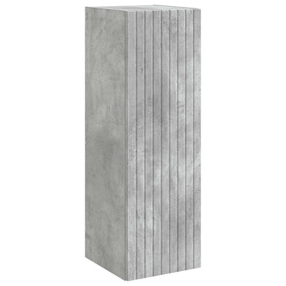 Bathroom Cabinet Set 5 pcs Concrete Grey 43 x 16 x 62.5 cm