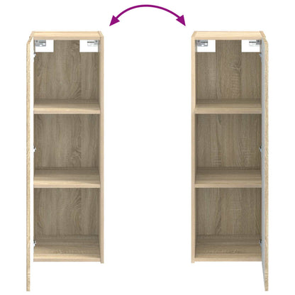 Bathroom Furniture Set 4 pcs Sonoma Oak