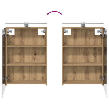 Bathroom Furniture Set 4 pcs Artisan Oak