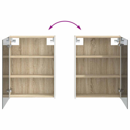 Bathroom Furniture Set 4 pcs Sonoma Oak