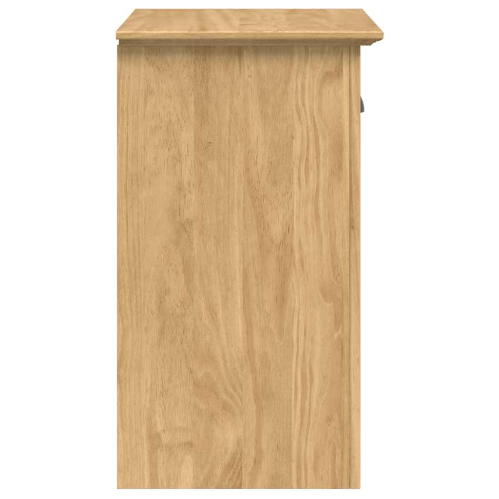 Bedside Cabinet with Drawer BODO Honey Brown 53 x 38.5 x 67 cm