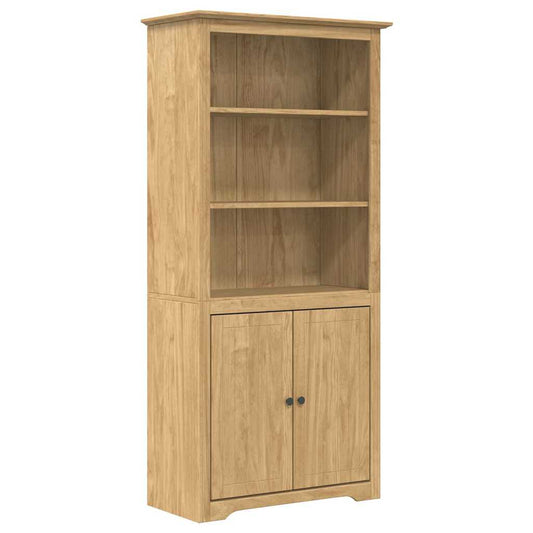 Bookcase BODO 3-Tier 82 x 40 x 173 cm Engineered Wood