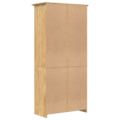 Bookcase BODO Honey Brown 82 x 40 x 173 cm Engineered Wood