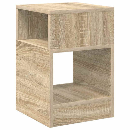 End Table 2 pcs Sonoma Oak 30.5 x 30 x 45 cm Engineered Wood