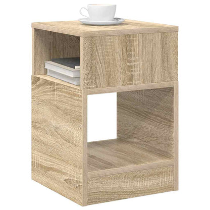 End Table 2 pcs Sonoma Oak 30.5 x 30 x 45 cm Engineered Wood