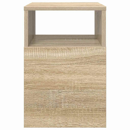 End Table 2 pcs Sonoma Oak 30.5 x 30 x 45 cm Engineered Wood
