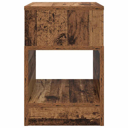 End Table 2 pcs Old Wood 30.5 x 30 x 45 cm Engineered Wood