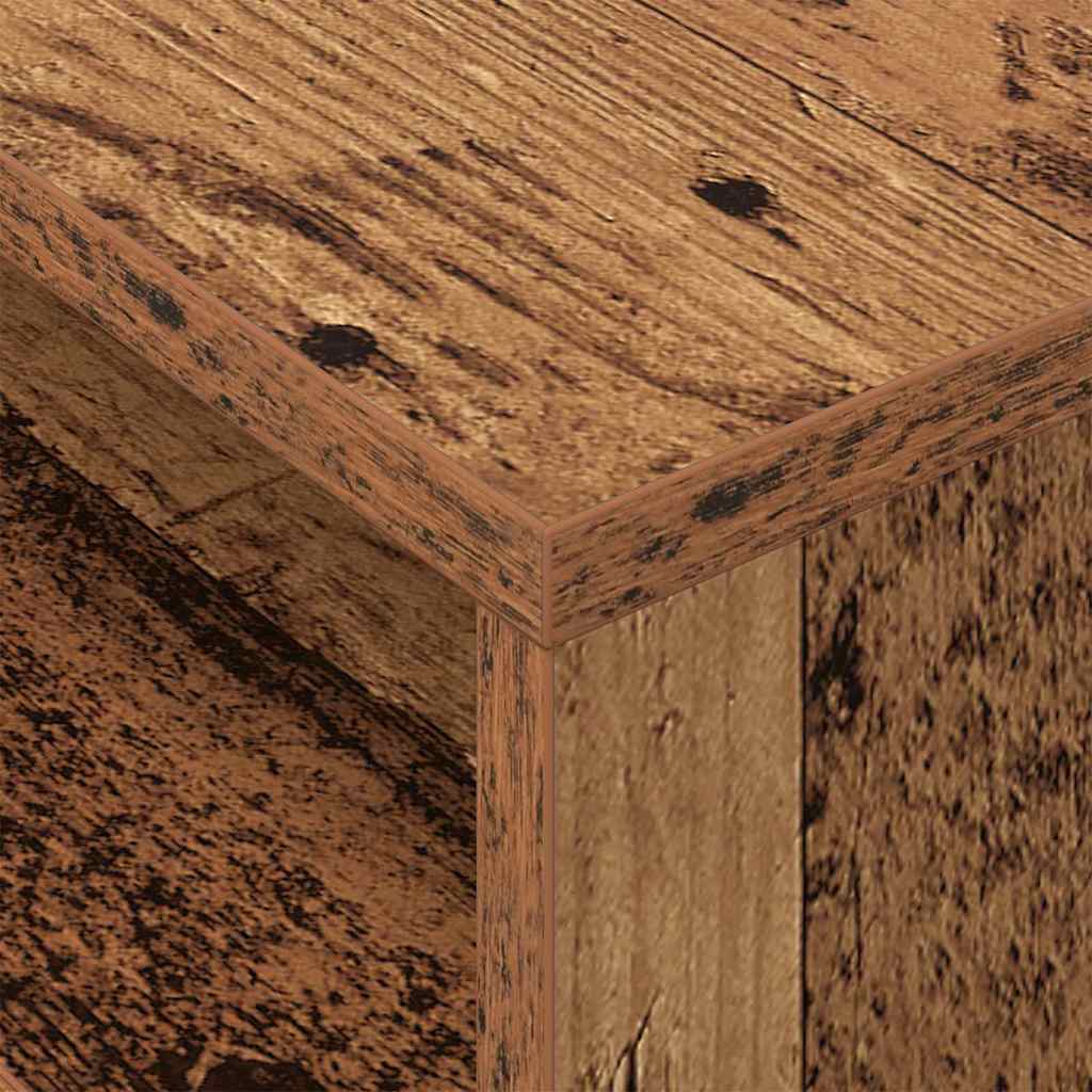 End Table Old Wood 40.5 x 40 x 45 cm Engineered Wood