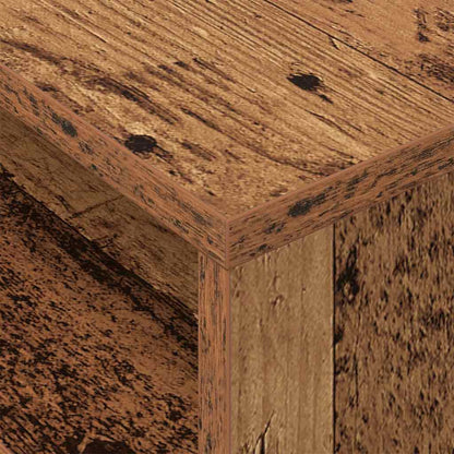 End Table Old Wood 40.5 x 40 x 45 cm Engineered Wood