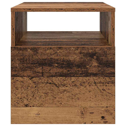 End Table Old Wood 40.5 x 40 x 45 cm Engineered Wood