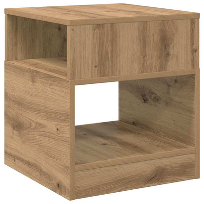End Table Artisan Oak 40.5 x 40 x 45 cm Engineered Wood
