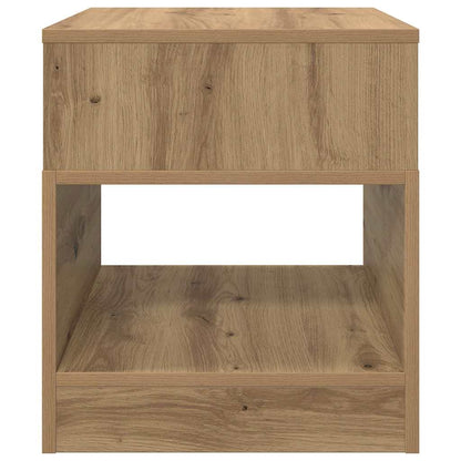 End Table Artisan Oak 40.5 x 40 x 45 cm Engineered Wood