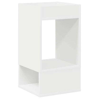 End Table 2 pcs White 30 x 30 x 56 cm Engineered Wood
