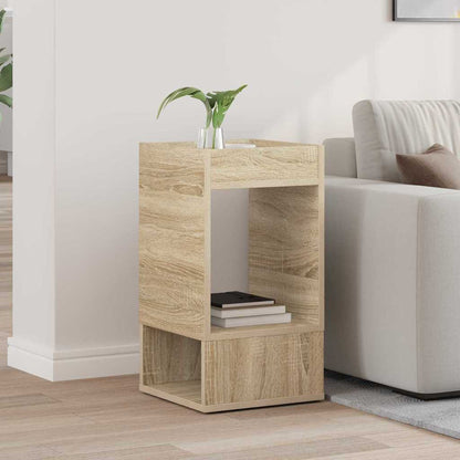 End Table Sonoma Oak 30 x 30 x 56 cm Engineered Wood