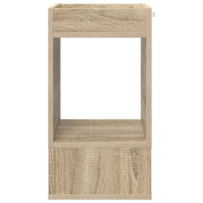 End Table Sonoma Oak 30 x 30 x 56 cm Engineered Wood