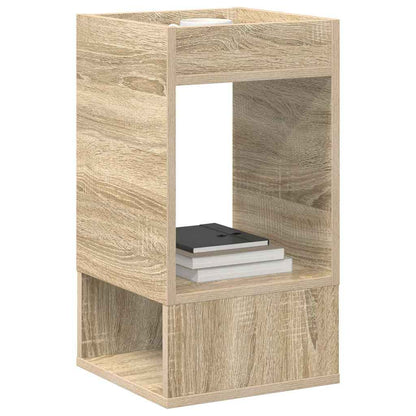 End Table Sonoma Oak 30 x 30 x 56 cm Engineered Wood