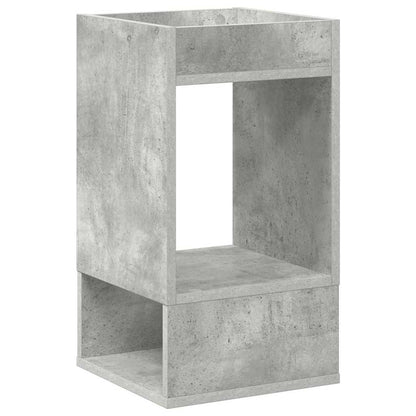 End Table 2 pcs Concrete Grey 30 x 30 x 56 cm Engineered Wood