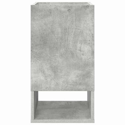 End Table 2 pcs Concrete Grey 30 x 30 x 56 cm Engineered Wood