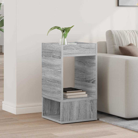 End Table Grey Sonoma 30 x 30 x 56 cm Engineered Wood