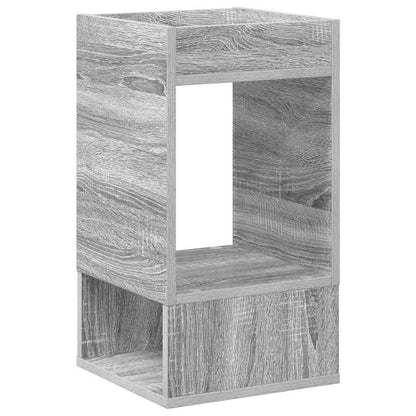End Table 2 pcs Grey Sonoma 30 x 30 x 56 cm Engineered Wood