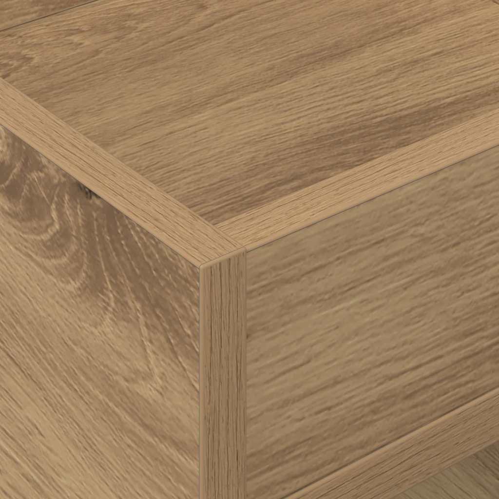 End Table Artisan Oak 30 x 30 x 56 cm Engineered Wood