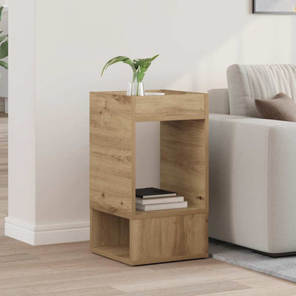 End Table Artisan Oak 30 x 30 x 56 cm Engineered Wood