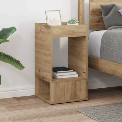 End Table Artisan Oak 30 x 30 x 56 cm Engineered Wood