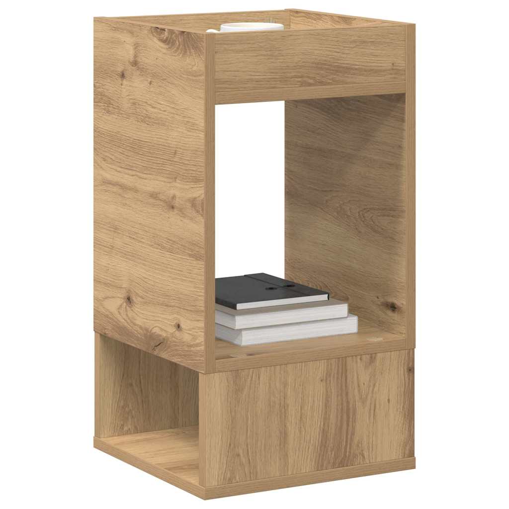 End Table Artisan Oak 30 x 30 x 56 cm Engineered Wood
