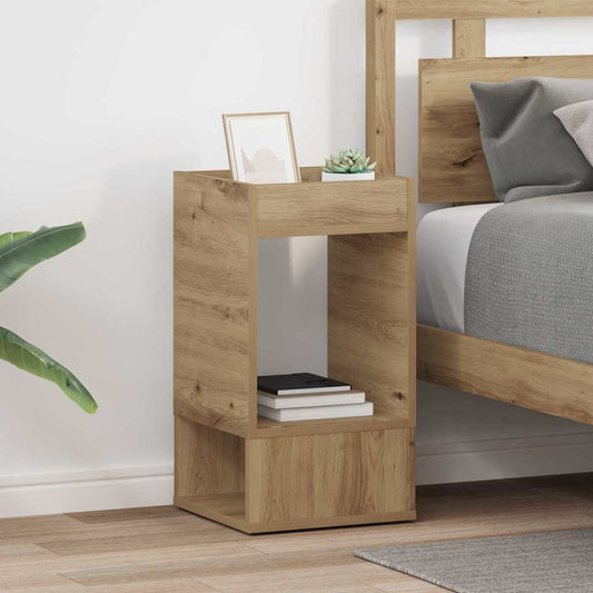 End Table 2 pcs Artisan Oak 30 x 30 x 56 cm Engineered Wood