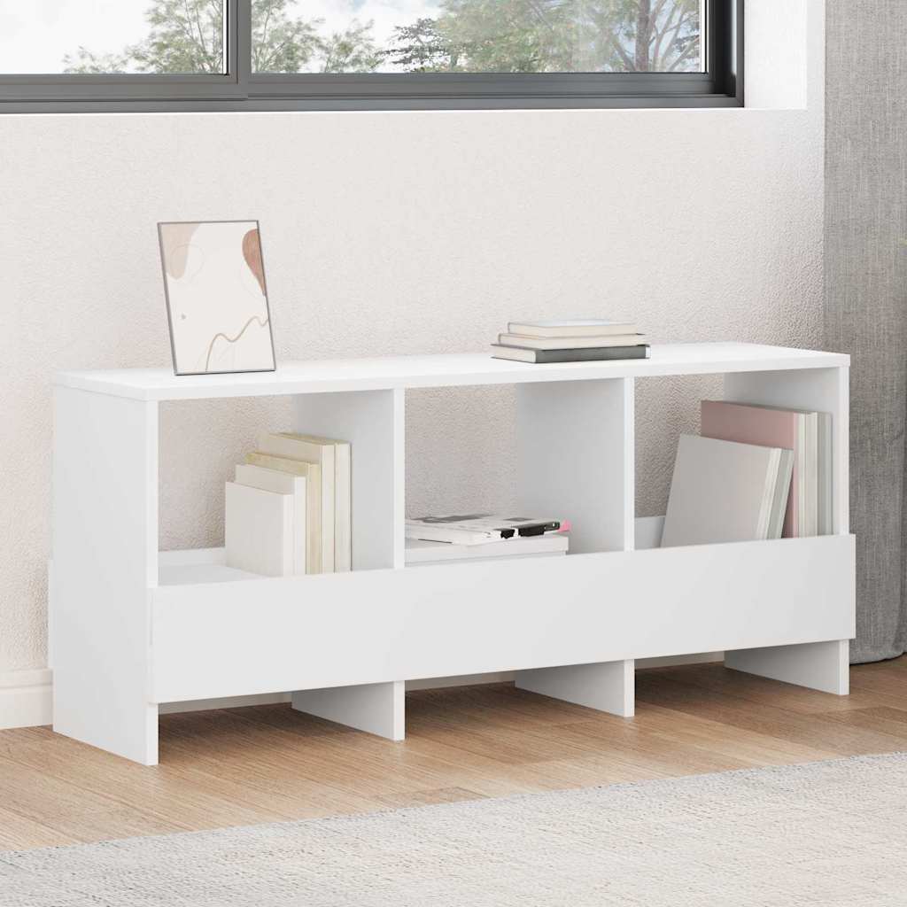 Magazine Rack White 102 x 30 x 45 cm