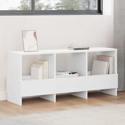 Magazine Rack White 102 x 30 x 45 cm