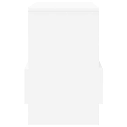 Magazine Rack 2 pcs White 35 x 30 x 45 cm