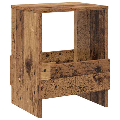 Magazine Rack 2 pcs Old Wood 35 x 30 x 45 cm