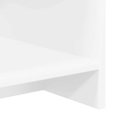 TV Stand White 102 x 35 x 45 cm Engineered Wood