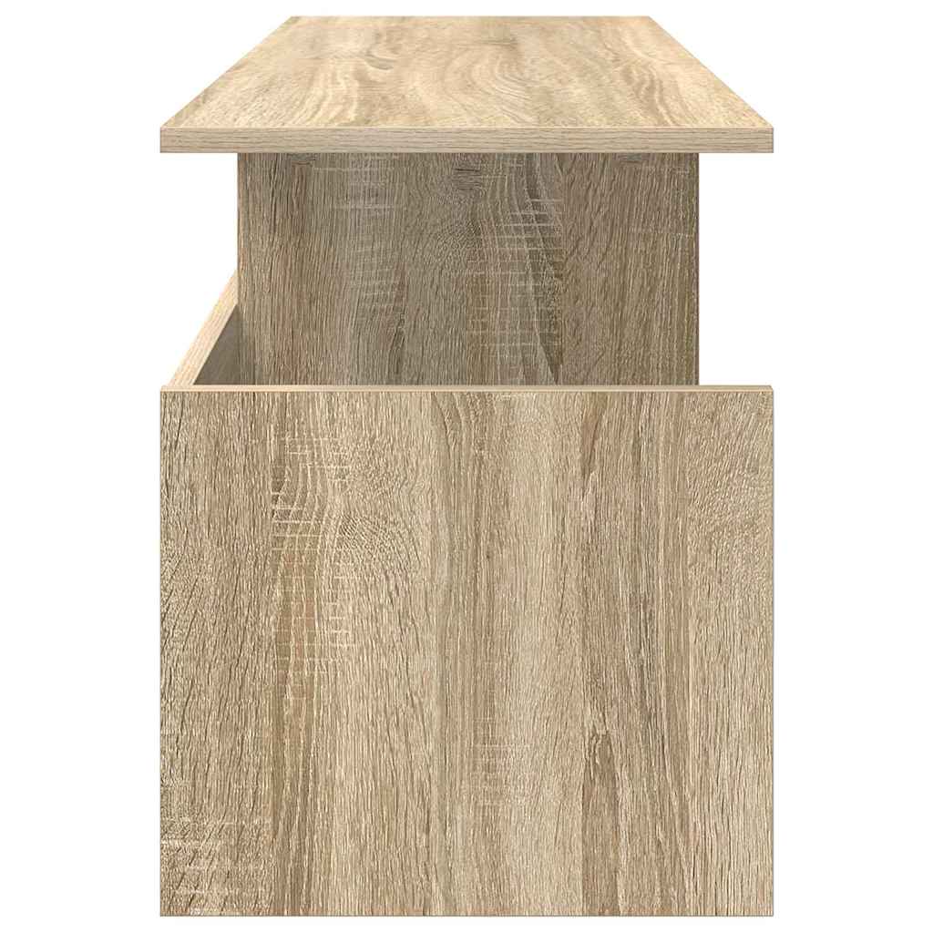 TV Stand Sonoma Oak 102 x 35 x 45 cm Engineered Wood
