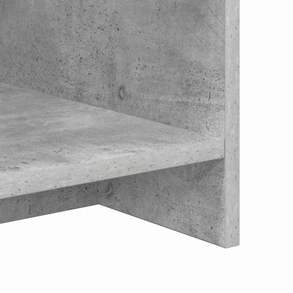 TV Stand Concrete Grey 102 x 35 x 45 cm Engineered Wood