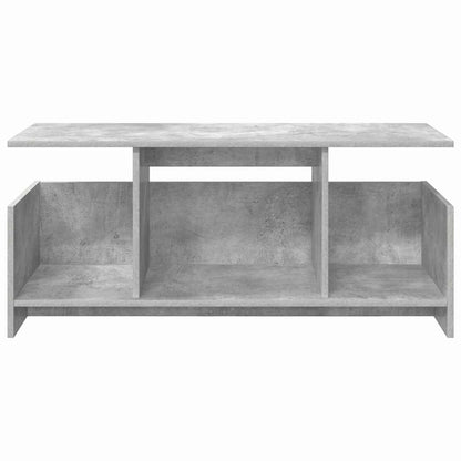 TV Stand Concrete Grey 102 x 35 x 45 cm Engineered Wood